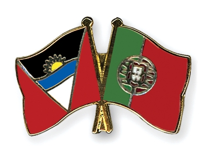 Fahnen Pins Antigua-und-Barbuda Portugal