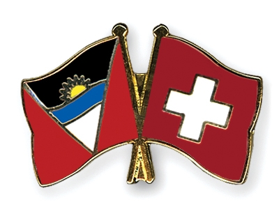 Fahnen Pins Antigua-und-Barbuda Schweiz