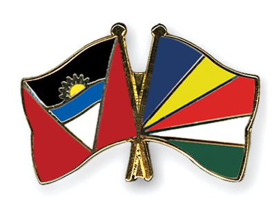 Fahnen Pins Antigua-und-Barbuda Seychellen