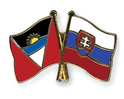 Fahnen Pins Antigua-und-Barbuda Slowakei