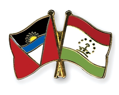 Fahnen Pins Antigua-und-Barbuda Tadschikistan