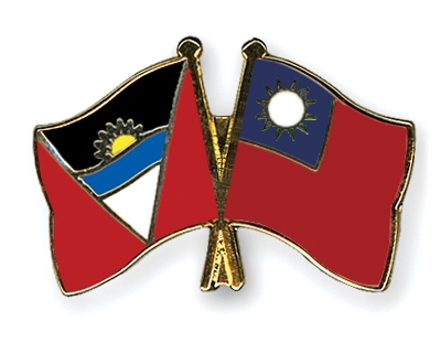 Fahnen Pins Antigua-und-Barbuda Taiwan