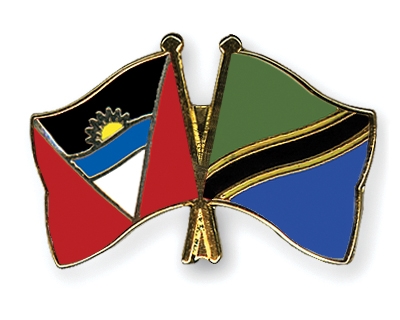 Fahnen Pins Antigua-und-Barbuda Tansania
