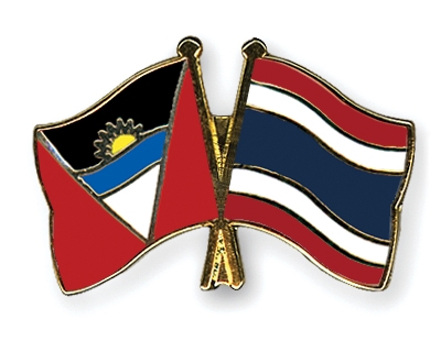 Fahnen Pins Antigua-und-Barbuda Thailand