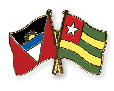 Fahnen Pins Antigua-und-Barbuda Togo