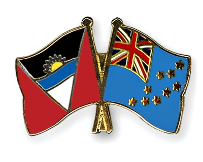 Fahnen Pins Antigua-und-Barbuda Tuvalu