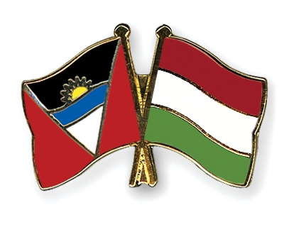 Fahnen Pins Antigua-und-Barbuda Ungarn