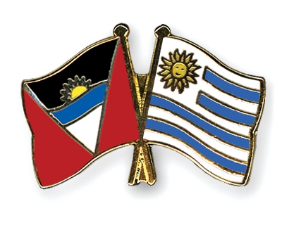 Fahnen Pins Antigua-und-Barbuda Uruguay