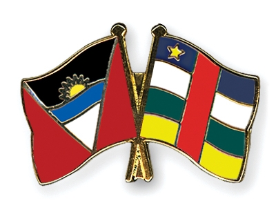 Fahnen Pins Antigua-und-Barbuda Zentralafrikanische-Republik