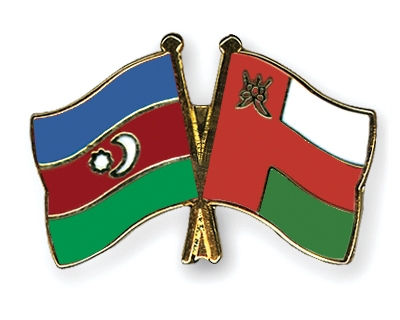 Fahnen Pins Aserbaidschan Oman