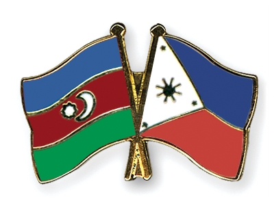 Fahnen Pins Aserbaidschan Philippinen