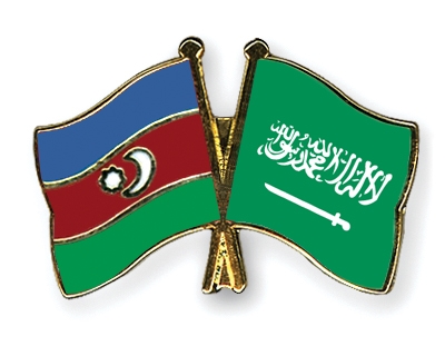 Fahnen Pins Aserbaidschan Saudi-Arabien