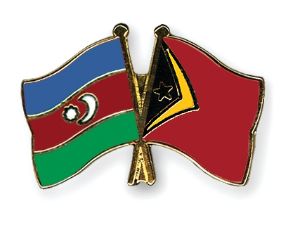 Fahnen Pins Aserbaidschan Timor-Leste