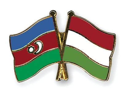 Fahnen Pins Aserbaidschan Ungarn
