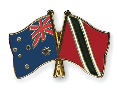 Fahnen Pins Australien Trinidad-und-Tobago