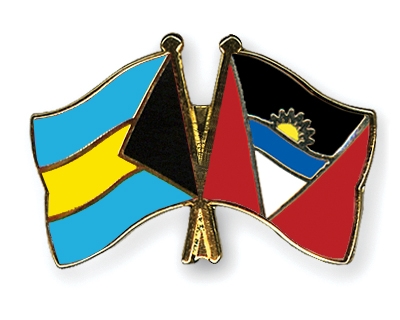 Fahnen Pins Bahamas Antigua-und-Barbuda