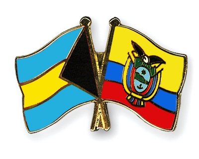 Fahnen Pins Bahamas Ecuador
