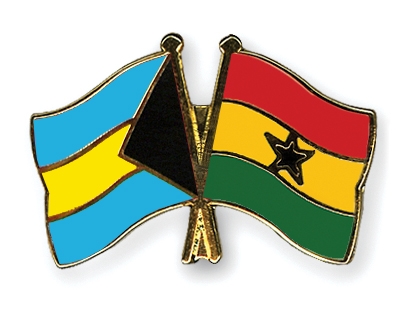 Fahnen Pins Bahamas Ghana