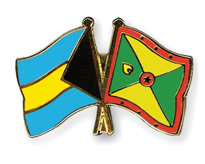 Fahnen Pins Bahamas Grenada