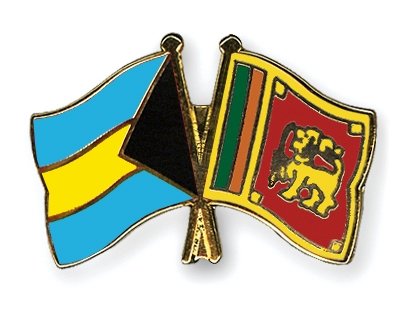 Fahnen Pins Bahamas Sri-Lanka