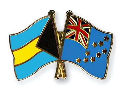 Fahnen Pins Bahamas Tuvalu
