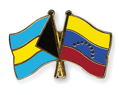 Fahnen Pins Bahamas Venezuela