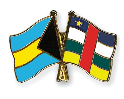 Fahnen Pins Bahamas Zentralafrikanische-Republik