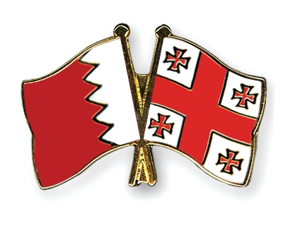 Fahnen Pins Bahrain Georgien