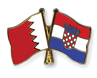 Fahnen Pins Bahrain Kroatien