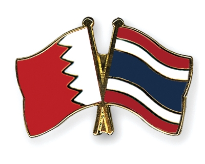 Fahnen Pins Bahrain Thailand