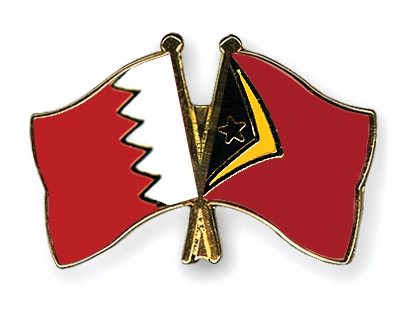 Fahnen Pins Bahrain Timor-Leste