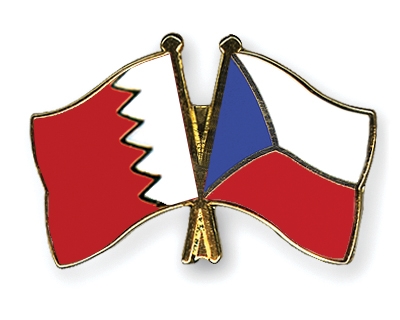 Fahnen Pins Bahrain Tschechische-Republik