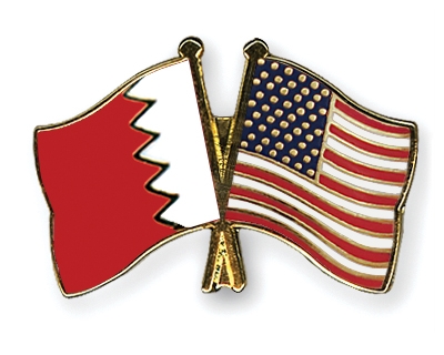 Fahnen Pins Bahrain USA