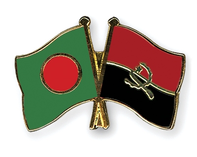 Fahnen Pins Bangladesch Angola