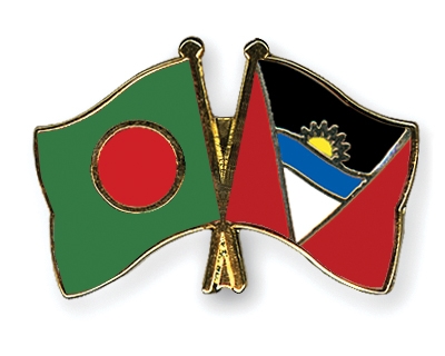 Fahnen Pins Bangladesch Antigua-und-Barbuda