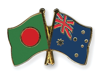 Fahnen Pins Bangladesch Australien