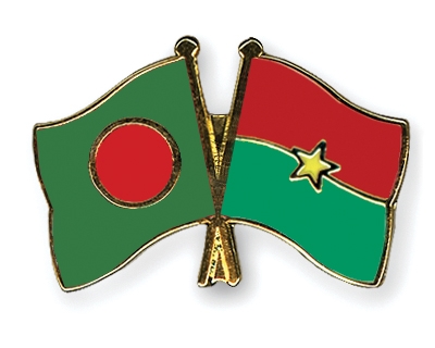Fahnen Pins Bangladesch Burkina-Faso