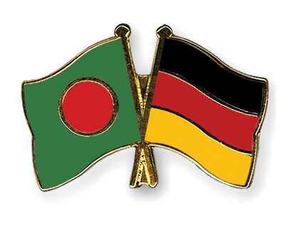 Fahnen Pins Bangladesch Deutschland