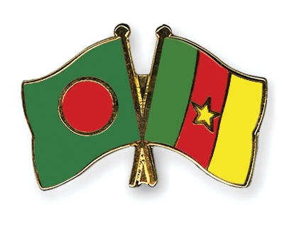 Fahnen Pins Bangladesch Kamerun