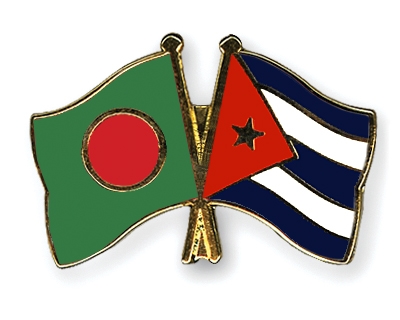 Fahnen Pins Bangladesch Kuba