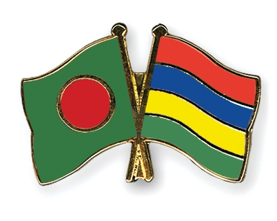 Fahnen Pins Bangladesch Mauritius