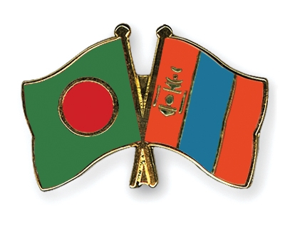 Fahnen Pins Bangladesch Mongolei