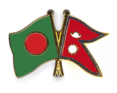 Fahnen Pins Bangladesch Nepal