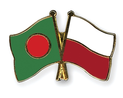 Fahnen Pins Bangladesch Polen
