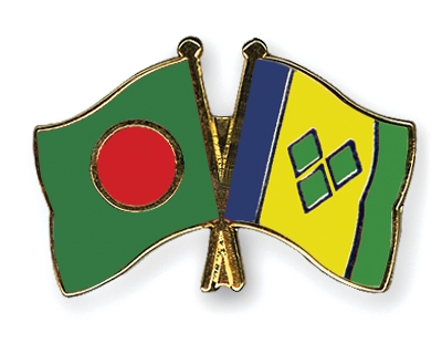 Fahnen Pins Bangladesch St-Vincent-und-die-Grenadinen