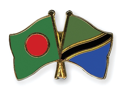 Fahnen Pins Bangladesch Tansania