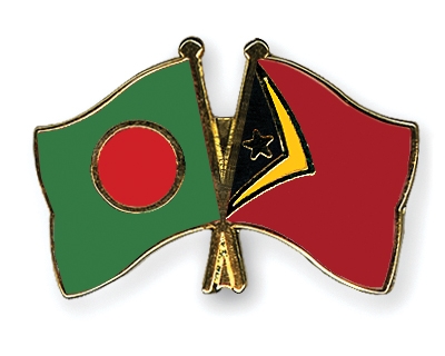 Fahnen Pins Bangladesch Timor-Leste