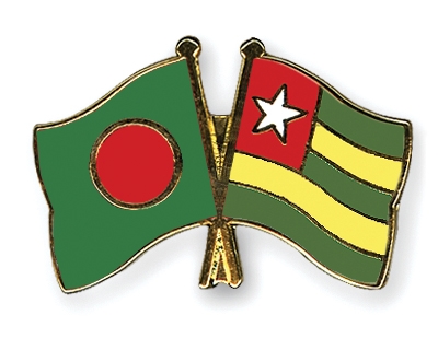 Fahnen Pins Bangladesch Togo