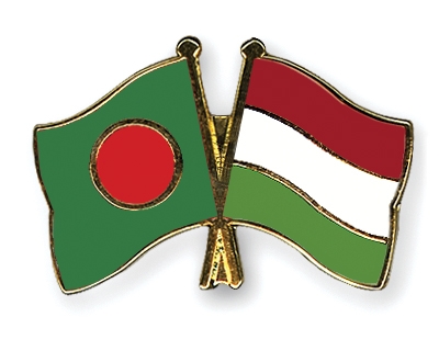 Fahnen Pins Bangladesch Ungarn