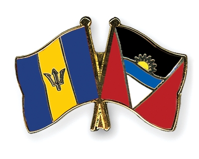 Fahnen Pins Barbados Antigua-und-Barbuda